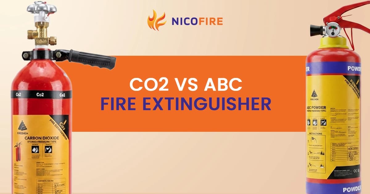 CO2 vs ABC Fire Extinguisher: Key Differences and Best Uses
