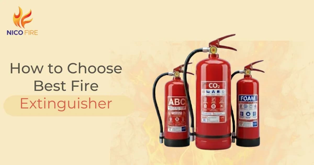 How to Choose the Best Fire Extinguisher for Home