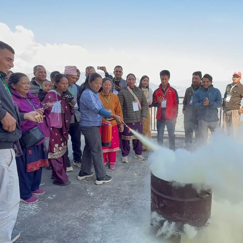 Fire Safety Training in Dhangadhi
