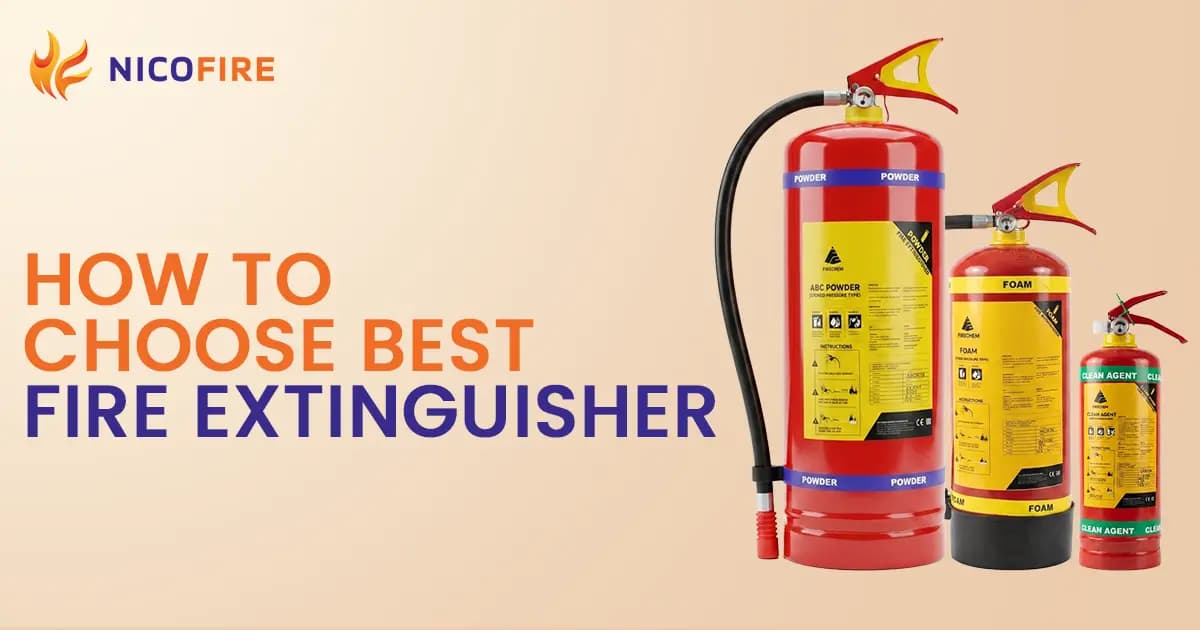 How to Choose the Best Fire Extinguisher for Home